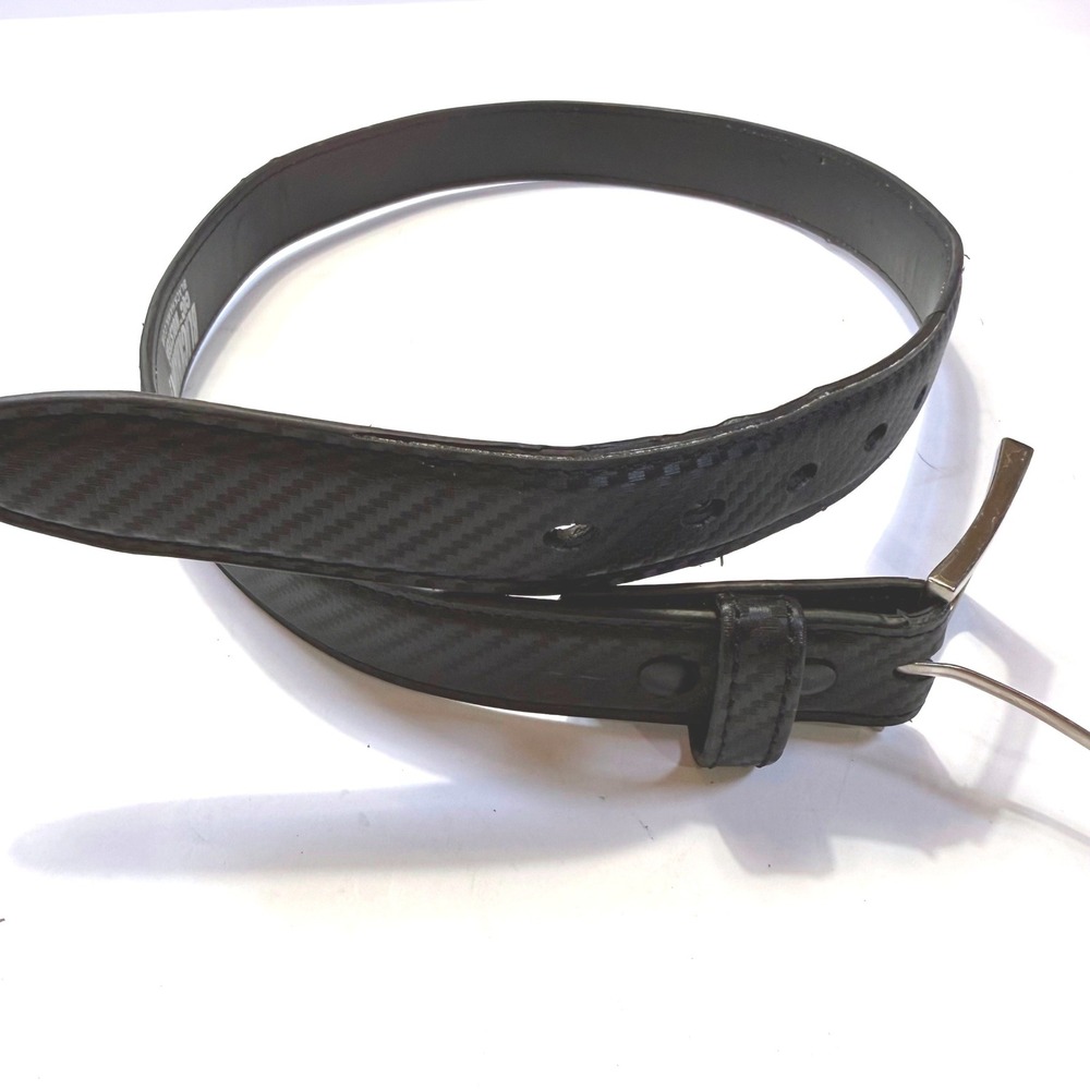 Blackhawk CQC Holster Belt Black Carbon Fiber Finish Tactical Dress Belt Size 30